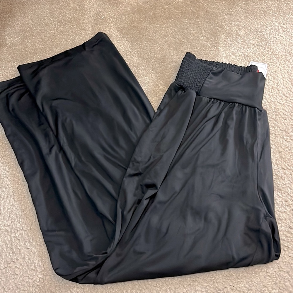 Wide leg dress pants
